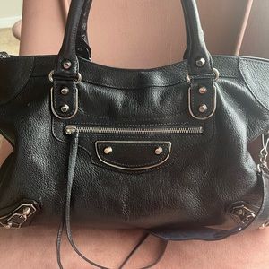 Balenciaga City Metallic Edge